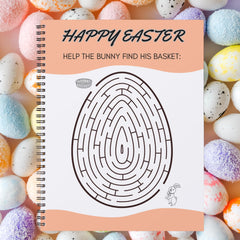 Easter Egg Maze Printable | Maze Game | Kids Activity Pack (A4 Digital Download)