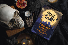 Halloween Party Invitation Template | Trick or Treat