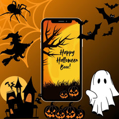 Animated Halloween Video Greeting: Spooky e-Card (Instant Download)