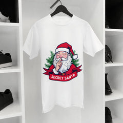 Secret Santa T-Shirt | Funny Christmas Party Graphic Tee