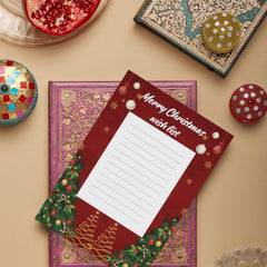 Christmas Wish List Printable 5x7, Kids Santa Wishlist, Instant Download