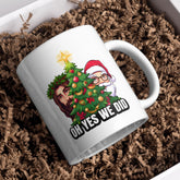 Funny Santa Christmas PNG | "Oh Yes We Did" Sublimation Design