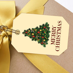 Printable Christmas Gift Tags | Modern Holiday Labels (4 PDF) | Instant Download