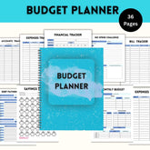 ADHD Budget Planner Printable, Financial Tracker, A4 Letter Size (PDF)