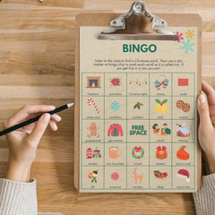 Christmas Bingo Game Printable | Holiday Party Game for Kids & Classroom | Instant Download