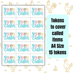 Easter Bingo Game , kids activity, Family Fun , Instant Download (Printable PDF)