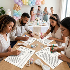 Baby Shower Game Printable | Guess Who Mommy or Daddy Game | Funny Baby Shower Activity