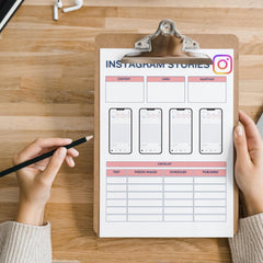 Social Media Planner | Content Calendar & Marketing Guide | 40+ Pages PDF
