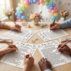 Baby Shower Fact or Fiction Game Printable | True or False Baby Shower Trivia, Baby