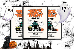 Halloween Trick-or-Treat Party Invitation