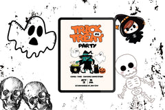 Halloween Trick-or-Treat Party Invitation