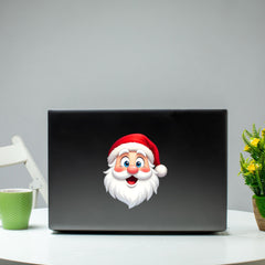 Santa Face PNG | Christmas Printable Clipart | Sublimation Design for Shirts, Gifts & Print Products