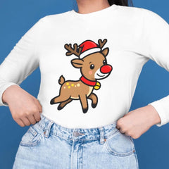 Reindeer PNG | Christmas T-Shirt Design (Digital Download)