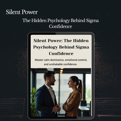 Sigma Confidence Psychology Guide | Silent Power ebook to Build Unshakeable Inner Strength