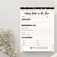 2026 New Year Resolution Planner | Goal & Bucket List (PDF)