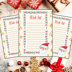 Christmas Wish List for Kids Printable | 5 x 7 inch | instant download