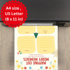 Christmas Planner Printable | | Merry Moments Organizer | Christmas Schedule & Notes | Instant Download