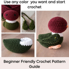 Crochet Duck Amigurumi Pattern | Easy Beginner Plush Toy PDF (Instant Download)