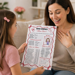 Who Knows Mom Most Game | Mother's Day Activity | All About Mom Quiz (PDF Download)